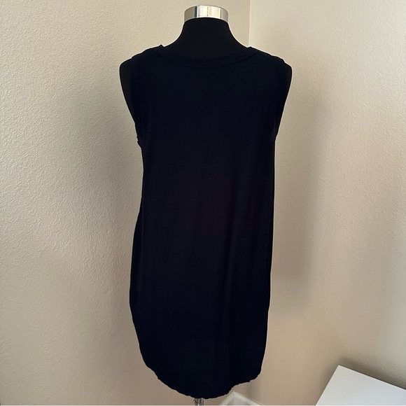 Johnny Was Black Silk Eyelet Sleeveless Embroidery Tank Top Blouse Size S - Picture 6 of 11